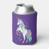 レインボーかわいらしユニコーンの落下する星を育てる 缶クーラー (缶正面)