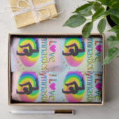 レインボーかわいらしIは体操ティッシュペーパー 薄葉紙 (ギフト)