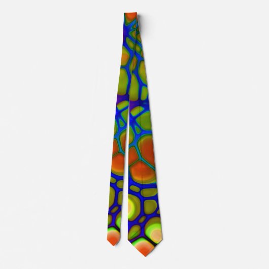 レインボーくもの巣ネクタイ ネクタイ (裏面)