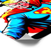 レインボーすごいトランプ – ヴィンテージアポップ・アートのートプリント ポスター (角)