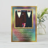 レインボーとゲイ結婚ズ 招待状 (スタンド正面)