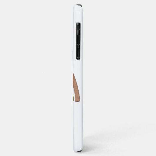 レインボーとフェイク紙テクス素朴名前をカスタムする Case-Mate iPhoneケース (裏面/左)