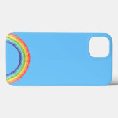 レインボーとブルースカイケースメイトiPhoneケース Case-Mate iPhoneケース (裏面 (横))