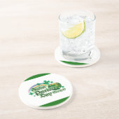 レインボーとポットの金ゴールド- コースター (側面)