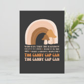 レインボーとマッシュルームT-Sで歌うキャンディキャップ 招待状 (スタンド正面)