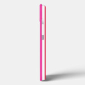 レインボーと白ストライプのCase-Mate iPhoneケース Case-Mate iPhoneケース (裏面 / 左)