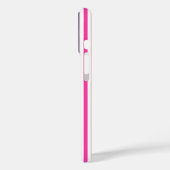レインボーと白ストライプのCase-Mate iPhoneケース Case-Mate iPhoneケース (裏面 / 左)