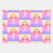 レインボーな彼女 ラッピングペーパーシート (正面2)