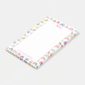 レインボーにメモを貼る ポストイット (アングル)