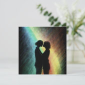 レインボーの中のレズビアンカップル シーズンカード (スタンド正面)