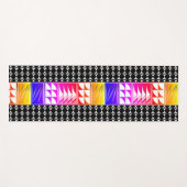 レインボーの南西フェザー恵み ヨガマット (正面(横))