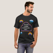 レインボーのTシャツ Tシャツ (正面フル)
