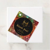 レインボーはかりで測ドラゴン金ゴールド誕生日ありがとう フェイバータグ (インサイチュ)