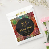 レインボーはかりで測ドラゴン金ゴールド誕生日ありがとう フェイバーバッグ (封をした状態)