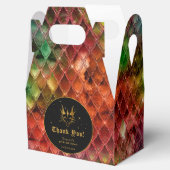 レインボーはかりで測ドラゴン金ゴールド誕生日ありがとう フェイバーボックス (オープン)