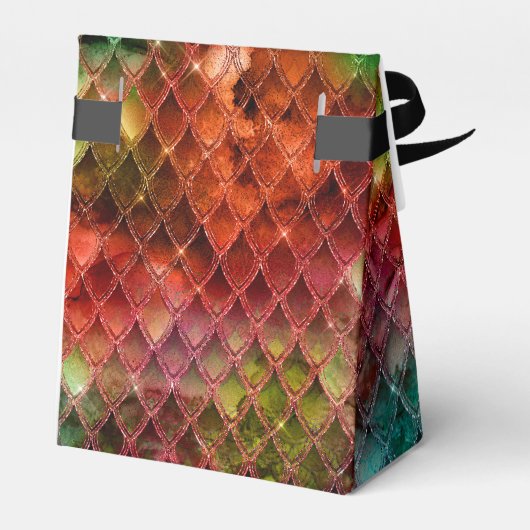 レインボーはかりで測ドラゴン金ゴールド誕生日ありがとう フェイバーボックス (裏面サイド)