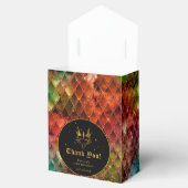 レインボーはかりで測ドラゴン金ゴールド誕生日ありがとう フェイバーボックス (オープン)