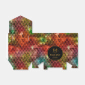 レインボーはかりで測ドラゴン金ゴールド誕生日ありがとう フェイバーボックス (折り畳みなし)