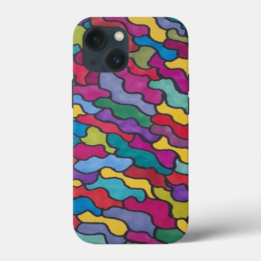 レインボーはかりで測抽象芸術 Case-Mate iPhoneケース (裏面)