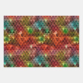 レインボーはかりで測・ドラゴン ラッピングペーパーシート (正面)