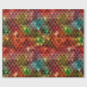 レインボーはかりで測・ドラゴン ラッピングペーパー (フラット)