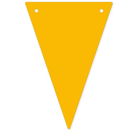 レインボーはっきりしたカラーズガールバースデーパーティー バンティングフラッグ (第3の旗)