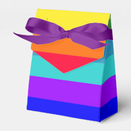 レインボーはっきりしたストライプズのお願い フェイバーボックス