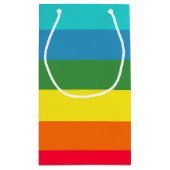 レインボーはっきりしたズストライプ抱き枕 スモールペーパーバッグ (裏面)