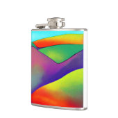 レインボーはっきりしたヒルズ フラスク (左)