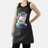 レインボーをキャッチ – Unicornデザイン-15989 エプロン (インサイチュ)