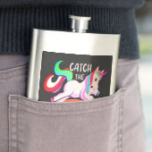 レインボーをキャッチ – Unicornデザイン-15989 フラスク (インサイチュ)