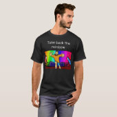 レインボーを取り戻そう Tシャツ (正面フル)