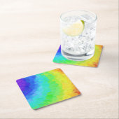 レインボーアイシー スクエアペーパーコースター (インサイチュ)