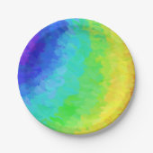 レインボーアイシー ペーパープレート (正面)