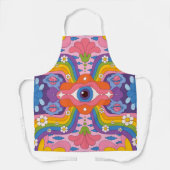 レインボーアイブロッサム エプロン (正面)