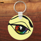 レインボーアイ キーホルダー (正面)