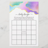 レインボーアガテストーンブライダルシャワービンゴ (正面)