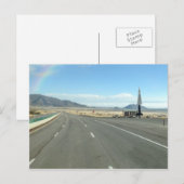 レインボーアギレ春ニューメキシコUSA ポストカード (正面/裏面)