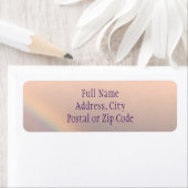 レインボーアクセントデザイン ラベル (インサイチュ)