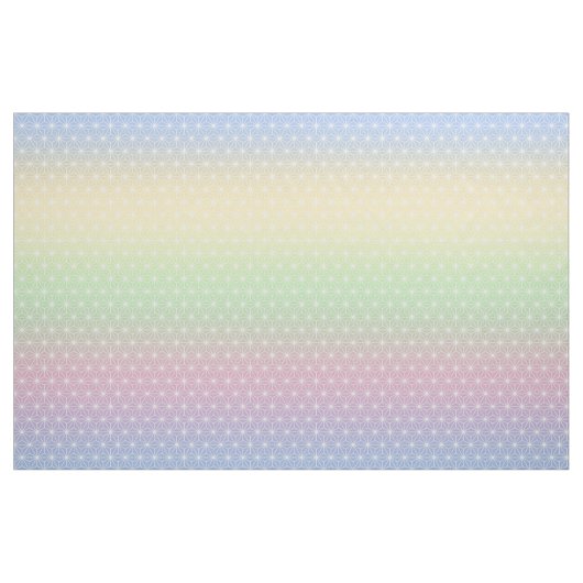 レインボーアサノハ（小型） ファブリック (ヤード)