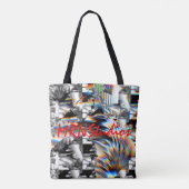 レインボーアサルトトートバッグ トートバッグ (裏面)