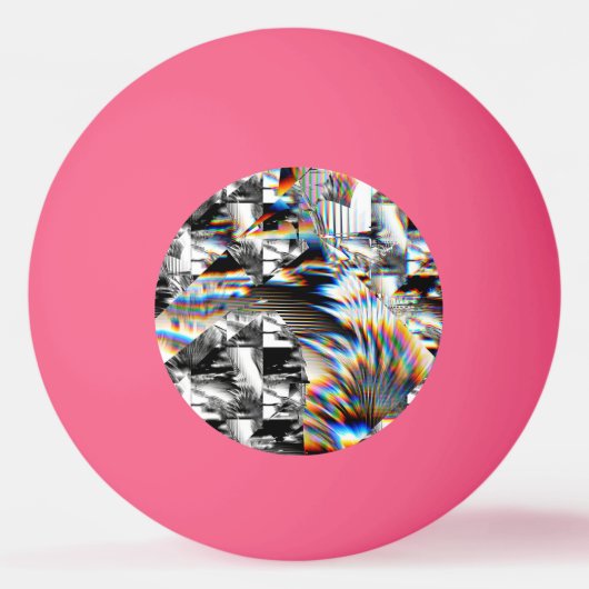 レインボーアサルトピンポンボール 卓球ボール (正面)