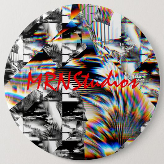 レインボーアサルトボタン 缶バッジ (正面)