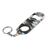 レインボーアサルト キーホルダー栓抜き (正面アングル)