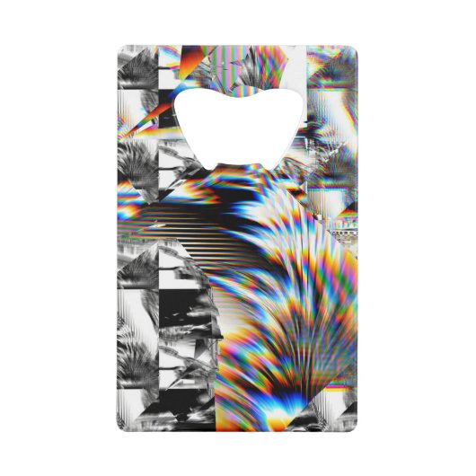 レインボーアサルト クレジットカード栓抜き (正面)