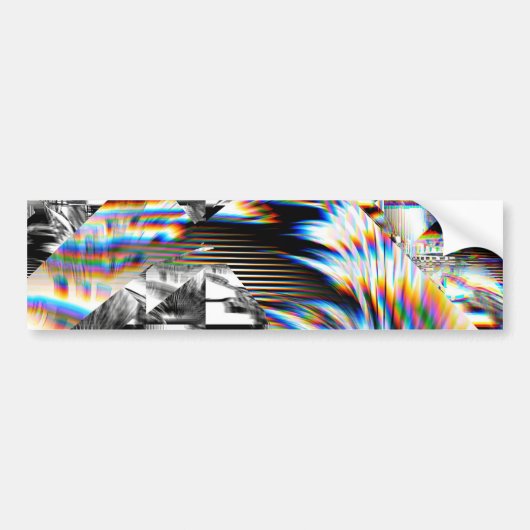 レインボーアサルト バンパーステッカー (正面)