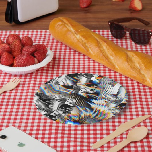 レインボーアサルト ペーパープレート (ピクニック)