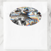 レインボーアサルト 楕円形シール (バッグ)