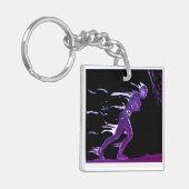 レインボーアストロフェード キーホルダー (正面左)