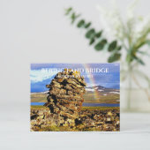 レインボーアットベーリングランドブリッジ国家保存 ポストカード (スタンド正面)